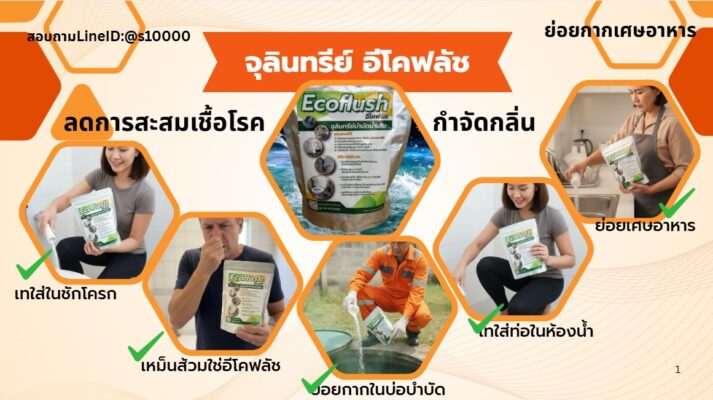 จุลินทรีย์กำจัดกลิ่นเหม็น